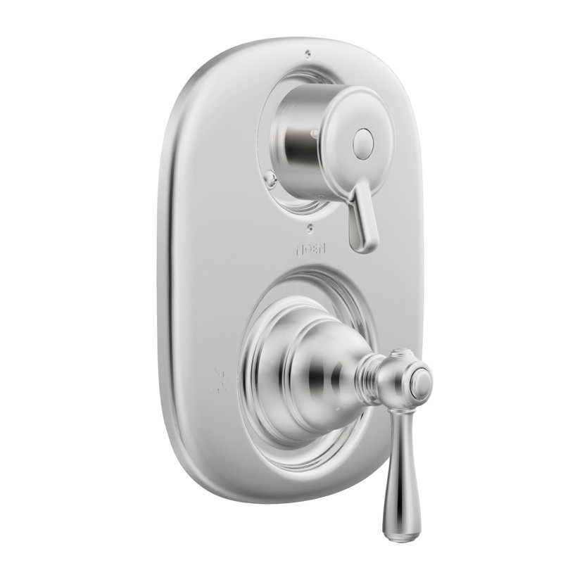 Moen Kingsley Moentrol Thermostatic Faucet Trim with Metal Push Button